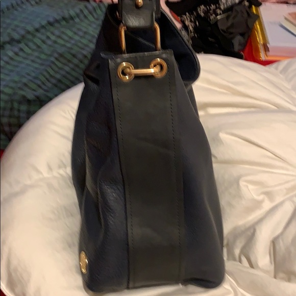 Vince camuto navy blue hobo leather bag - Picture 11 of 15